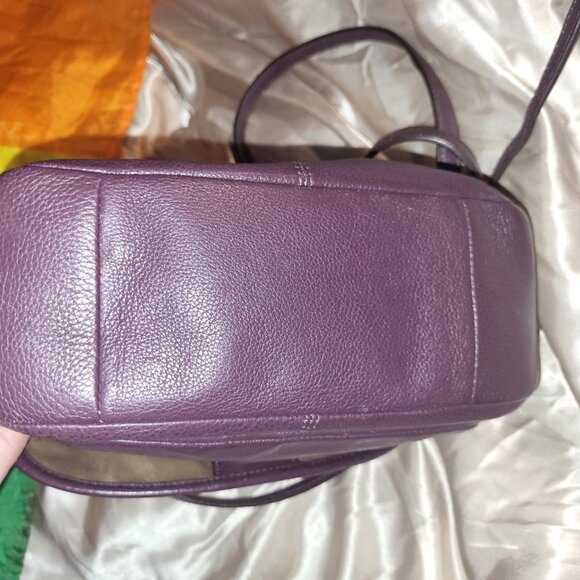 Authentic Coach Burgundy Crossbody, Model #F28725, Excellent, Like New Condition - Picture 8 of 12